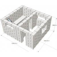 Баня из газосиликатных блоков своими руками